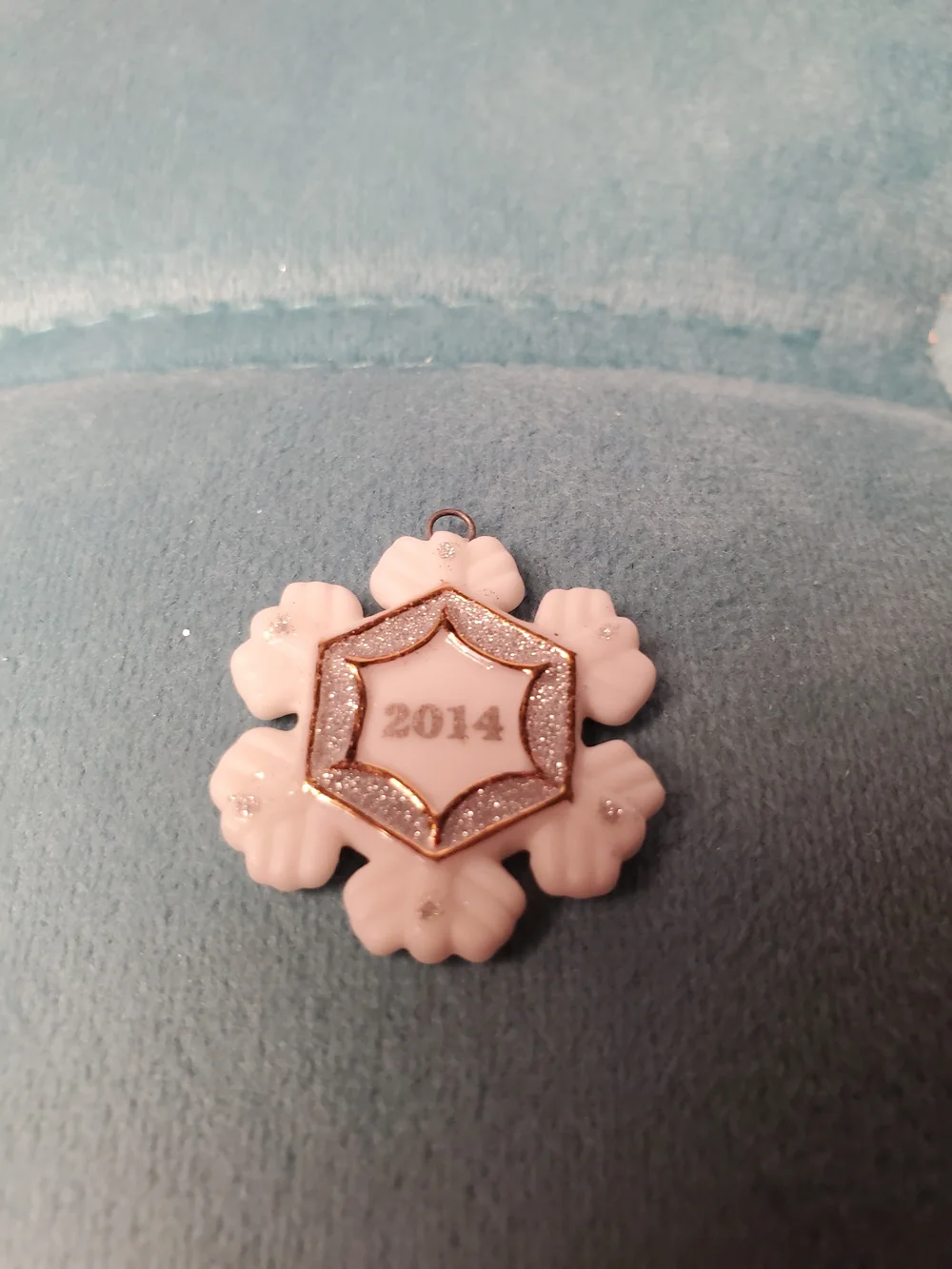 Hallmark Keepsake Little Snowflake 2014 Miniature Ornament QXM8533